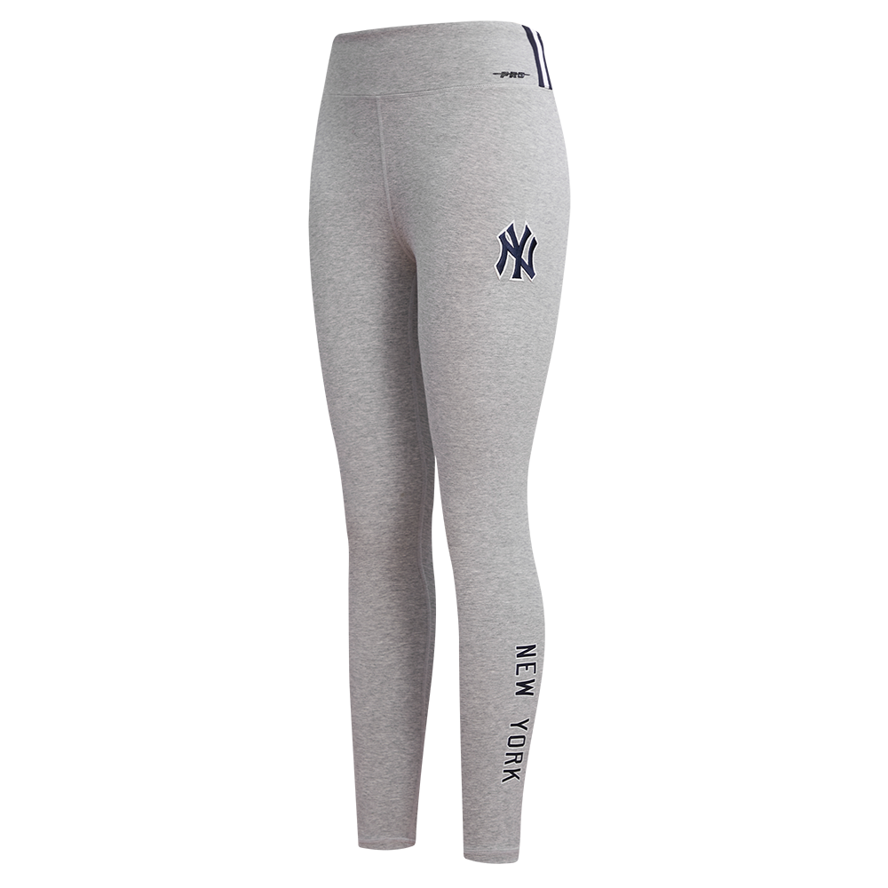 MLB NEW YORK YANKEES CLASSIC LEGGING EN JERSEY POUR FEMME (GRIS CHINÉ)