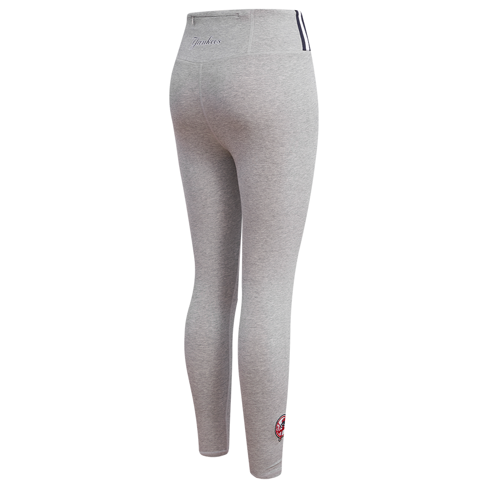 MLB NEW YORK YANKEES CLASSIC LEGGING EN JERSEY POUR FEMME (GRIS CHINÉ)