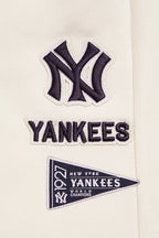 MLB NEW YORK YANKEES RETRO CLASSIC WOMEN'S SWEATPANT (EGGSHELL/ MIDNIGHT NAVY)