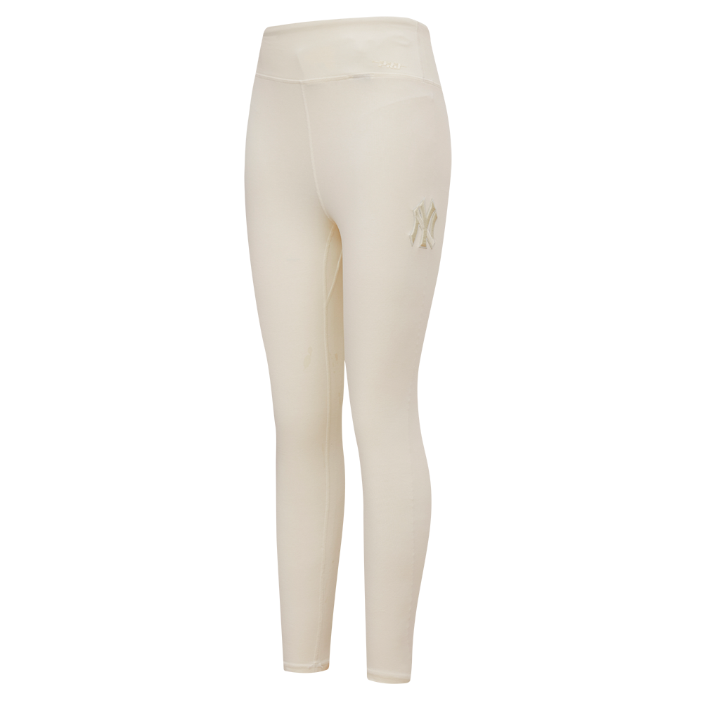 MLB NEW YORK YANKEES NEUTRAL WOMEN'S JERSEY LEGGING (EGGSHELL)