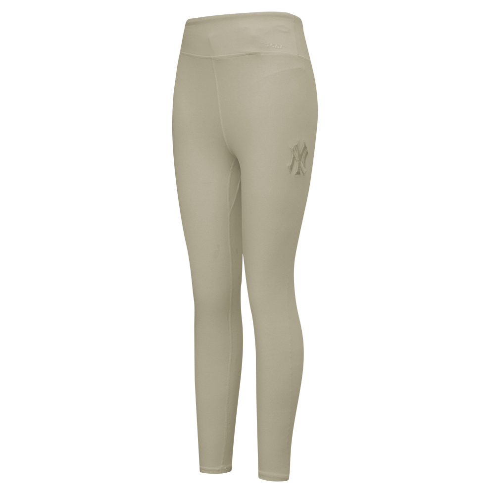 MLB NEW YORK YANKEES NEUTRAL WOMEN'S JERSEY LEGGING (TAUPE)