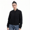 MLB NEW YORK YANKEES WASHED CRYSTALLINE BLOUSON COLLÉGIAL POUR FEMME (NOIR)