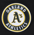MLB OAKLAND ATHLETICS MASH UP HAUT EN JERSEY SIMPLE POUR HOMME (NOIR)