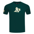 MLB OAKLAND ATHLETICS REBEL ATHLETICS MEN'S SJ TOP (FOREST GREEN)