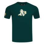MLB OAKLAND ATHLETICS REBEL ATHLETICS MEN'S SJ TOP (FOREST GREEN)