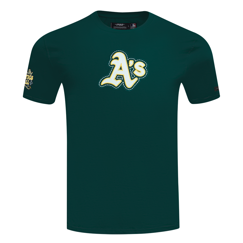 MLB OAKLAND ATHLETICS REBEL ATHLETICS MEN'S SJ TOP (FOREST GREEN)