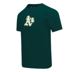 MLB OAKLAND ATHLETICS REBEL ATHLETICS MEN'S SJ TOP (FOREST GREEN)