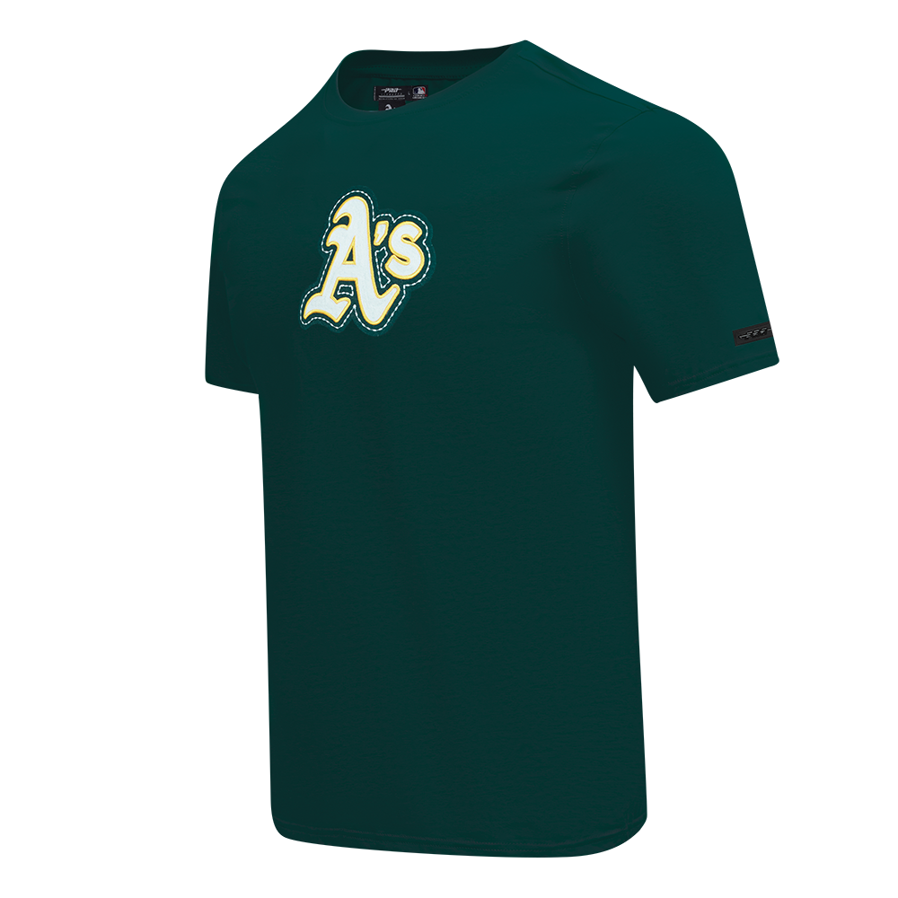 MLB OAKLAND ATHLETICS REBEL ATHLETICS MEN'S SJ TOP (FOREST GREEN)