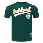 Haut à bandes pour homme avec logo MLB Oakland Athletics Pro Team (pour)
