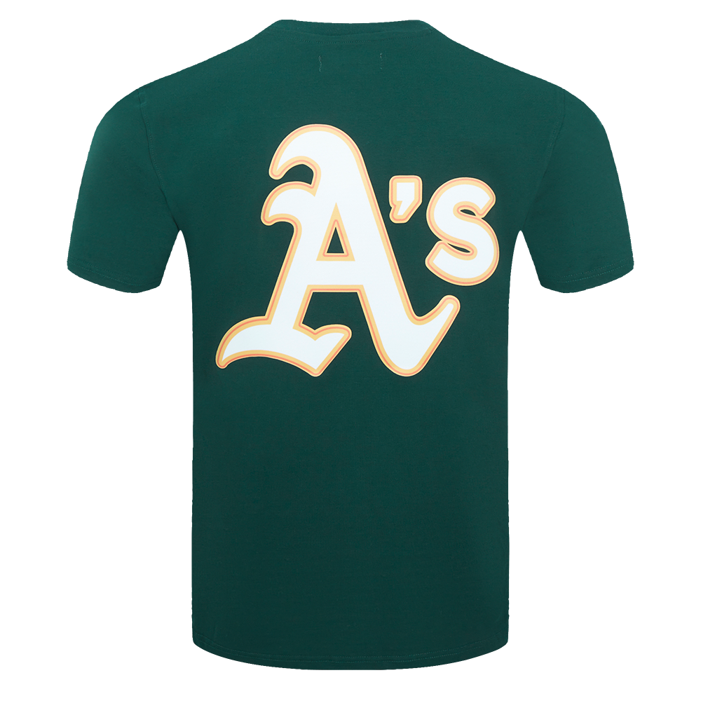 Haut à bandes pour homme avec logo MLB Oakland Athletics Pro Team (pour)