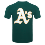 Haut à bandes pour homme avec logo MLB Oakland Athletics Pro Team (pour)