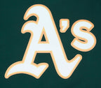 Haut à bandes pour homme avec logo MLB Oakland Athletics Pro Team (pour)