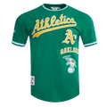 MLB OAKLAND ATHLETICS RETRO CLASSIC MEN'S TOP (KELLY GREEN)