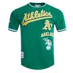 MLB OAKLAND ATHLETICS RETRO CLASSIC MEN'S TOP (KELLY GREEN)