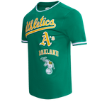 MLB OAKLAND ATHLETICS RETRO CLASSIC MEN'S TOP (KELLY GREEN)