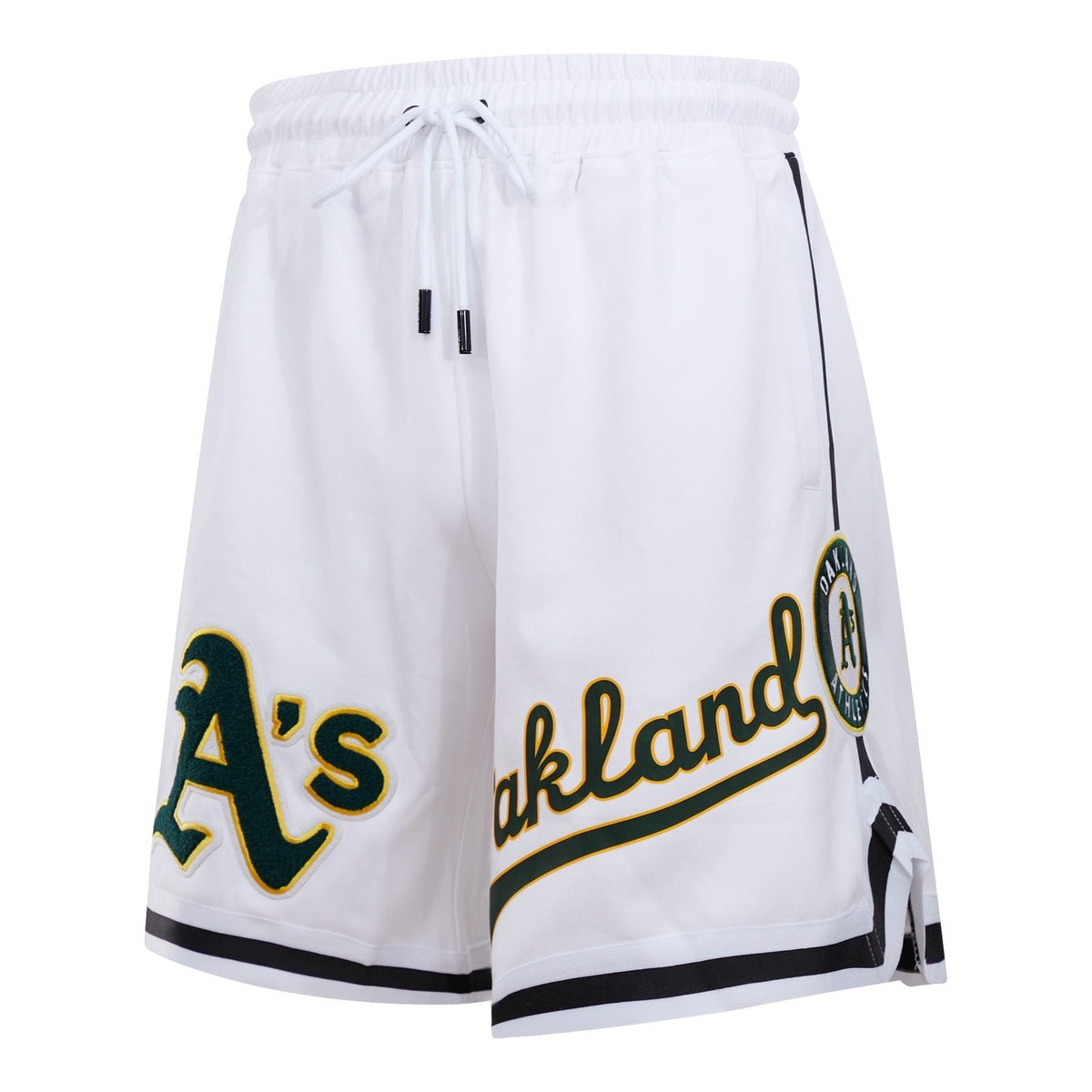 MLB OAKLAND ATHLETICS CLASSIC CHENILLE MEN'S SHORT (WHITE)