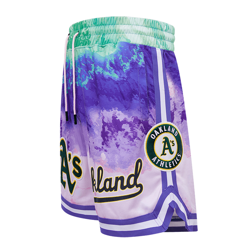 MLB OAKLAND ATHLETICS LOGO PRO TEAM MEN'S SHORT DIP DYE (MULTI)