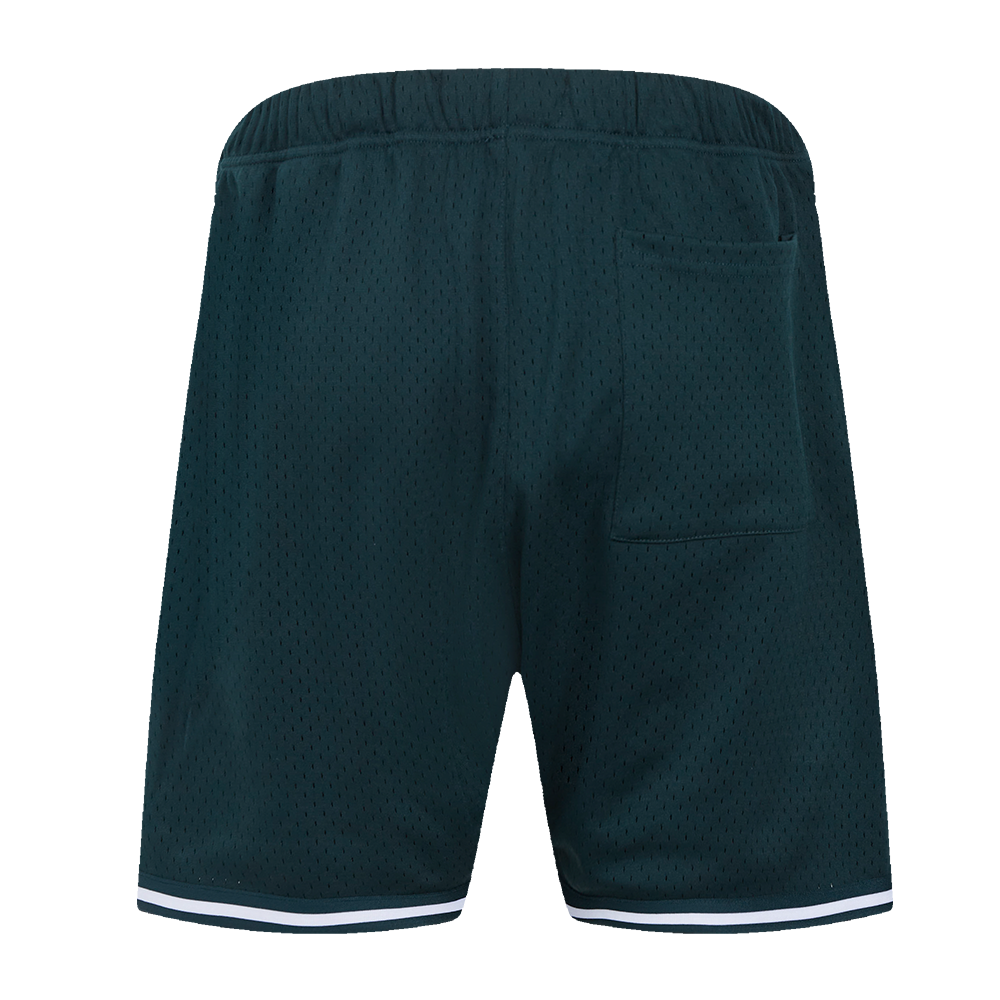 SHORT EN MAILLE POUR HOMMES AVEC LOGO MLB OAKLAND ATHLETICS (POUR)