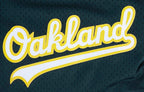 SHORT EN MAILLE POUR HOMMES AVEC LOGO MLB OAKLAND ATHLETICS (POUR)