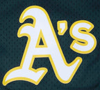 SHORT EN MAILLE POUR HOMMES AVEC LOGO MLB OAKLAND ATHLETICS (POUR)