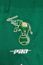 MLB OAKLAND ATHLETICS RETRO CLASSIC SHORT 2.0 POUR HOMME (COQUILLE D'ŒUF/VERT KELLY)