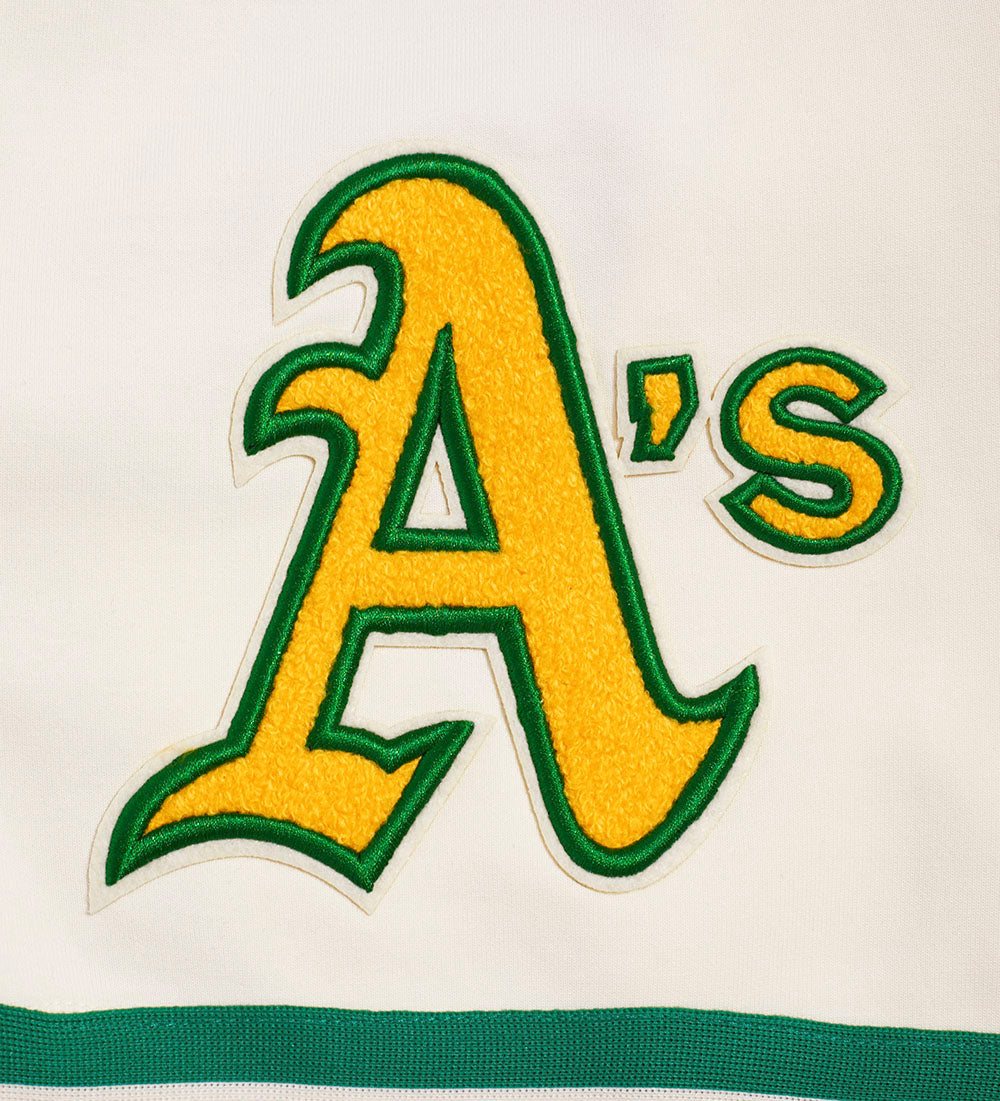 MLB OAKLAND ATHLETICS RETRO CLASSIC SHORT 2.0 POUR HOMME (COQUILLE D'ŒUF/VERT KELLY)