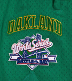 MLB OAKLAND ATHLETICS RETRO CLASSIC SHORT 2.0 POUR HOMME (COQUILLE D'ŒUF/VERT KELLY)
