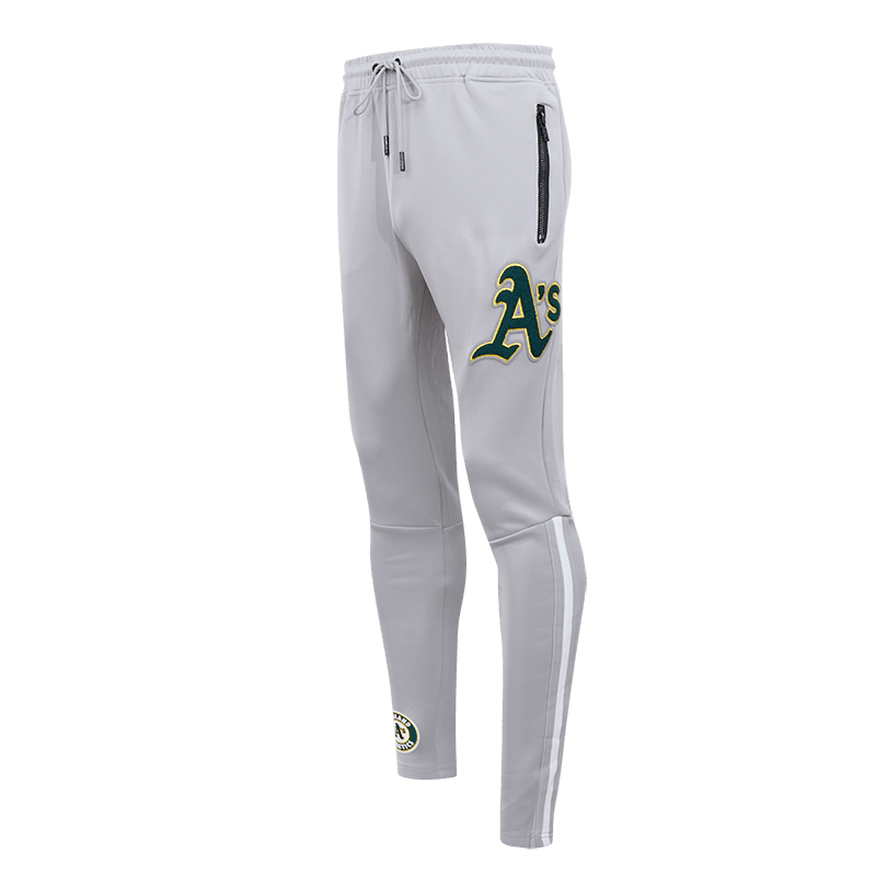 MLB OAKLAND ATHLETICS CLASSIC MEN'S TRACK PANT (GRAY)