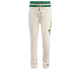MLB OAKLAND ATHLETICS RETRO CLASSIC MEN'S SWEATPANT (EGGSHELL/ KELLY GREEN)