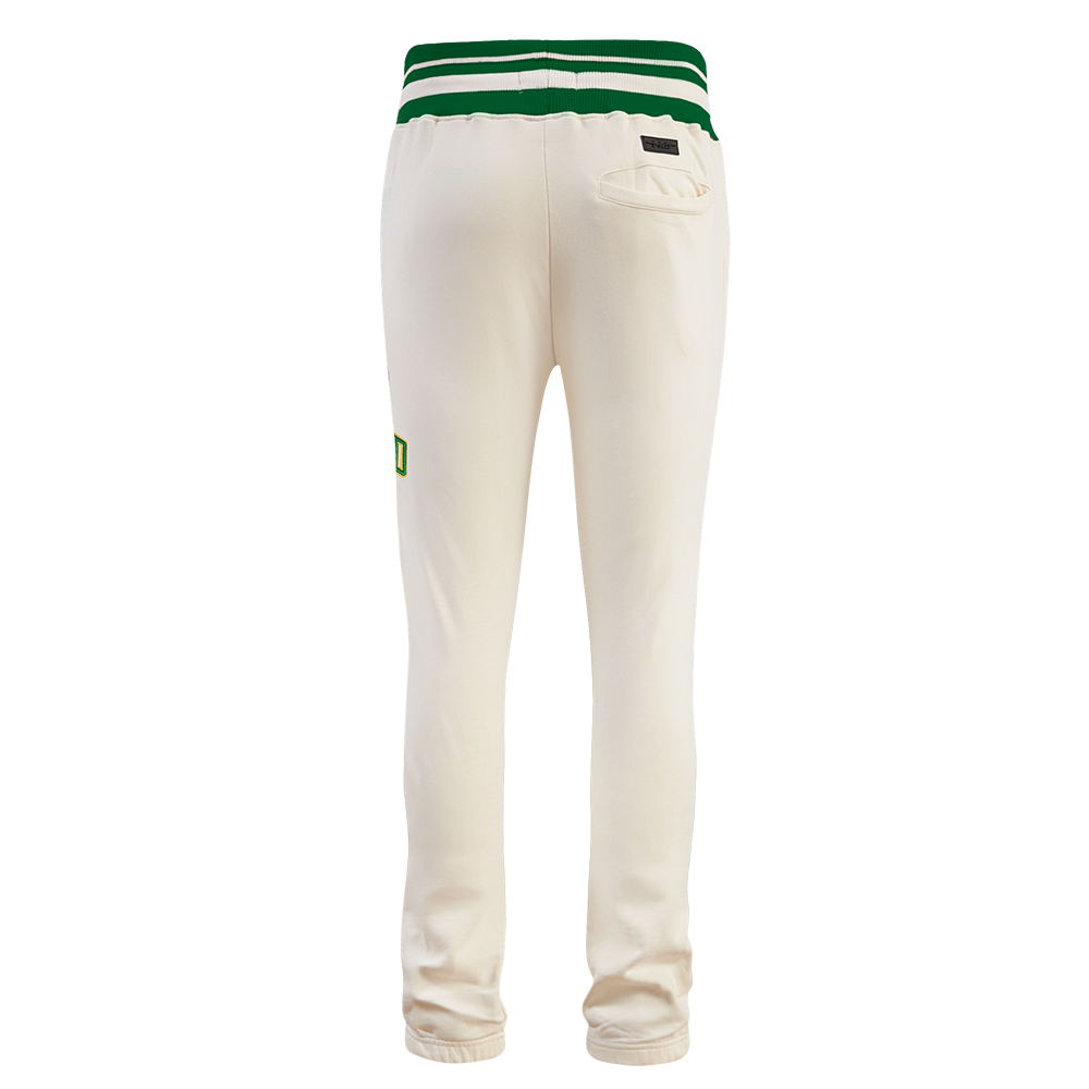 MLB OAKLAND ATHLETICS RETRO CLASSIC MEN'S SWEATPANT (EGGSHELL/ KELLY GREEN)