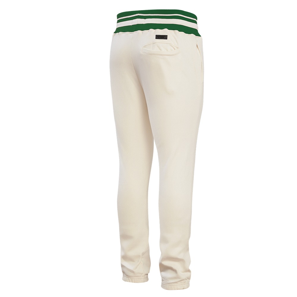 MLB OAKLAND ATHLETICS RETRO CLASSIC MEN'S SWEATPANT (EGGSHELL/ KELLY GREEN)