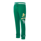 MLB OAKLAND ATHLETICS RETRO CLASSIC PANTALON OUATÉ POUR HOMME (VERT KELLY)