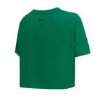 MLB OAKLAND ATHLETICS RETRO CLASSIC HAUT À COUPE CARRÉE POUR FEMME (VERT KELLY)
