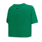 MLB OAKLAND ATHLETICS RETRO CLASSIC HAUT À COUPE CARRÉE POUR FEMME (VERT KELLY)