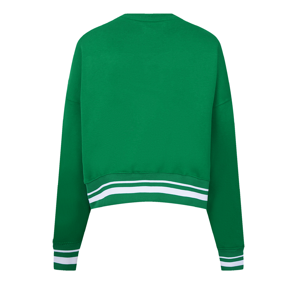 MLB OAKLAND ATHLETICS RETRO CLASSIC WOMEN'S CREWNECK (KELLY GREEN)