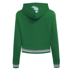 MLB OAKLAND ATHLETICS RETRO CLASSIC CHANDAIL À CAPUCHON COURT POUR FEMME (VERT KELLY)