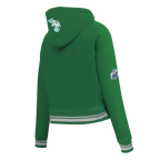 MLB OAKLAND ATHLETICS RETRO CLASSIC CHANDAIL À CAPUCHON COURT POUR FEMME (VERT KELLY)
