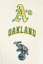 MLB OAKLAND ATHLETICS RETRO CLASSIC LEGGING EN JERSEY POUR FEMME (COQUILLE D'ŒUF)