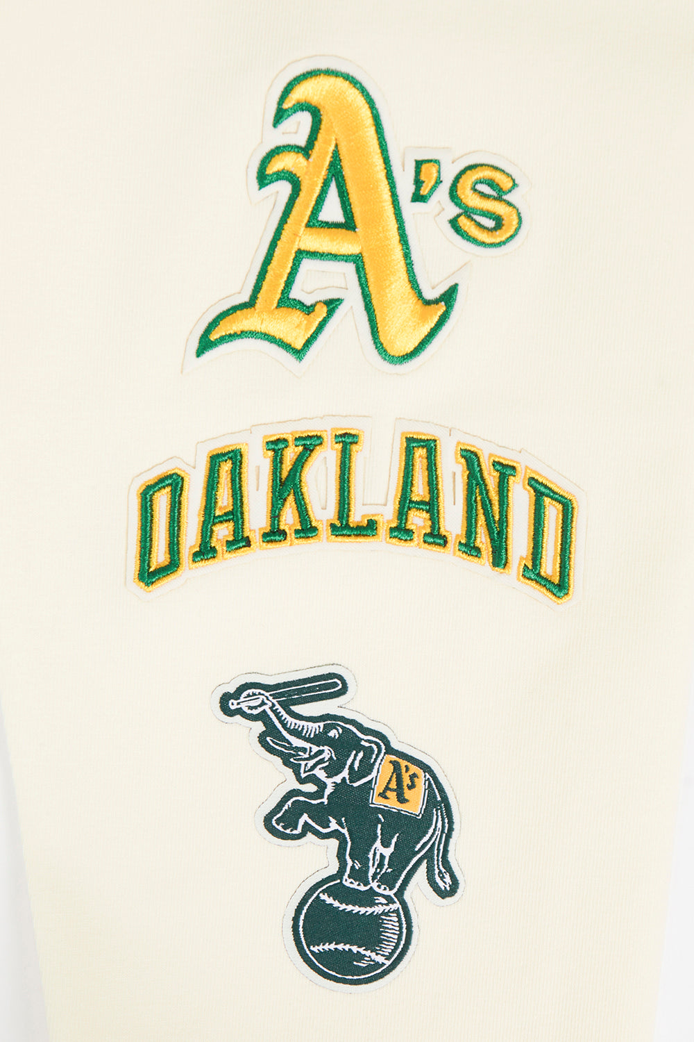 MLB OAKLAND ATHLETICS RETRO CLASSIC LEGGING EN JERSEY POUR FEMME (COQUILLE D'ŒUF)