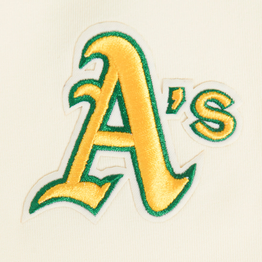 MLB OAKLAND ATHLETICS RETRO CLASSIC LEGGING EN JERSEY POUR FEMME (COQUILLE D'ŒUF)