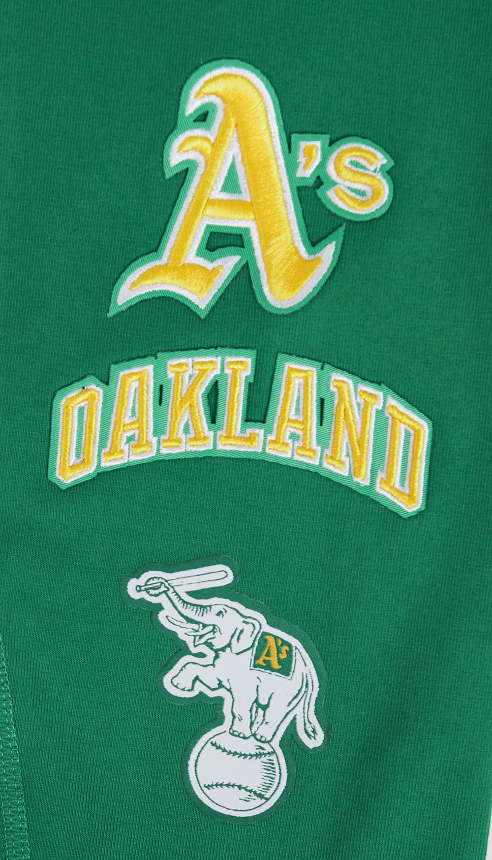 MLB OAKLAND ATHLETICS RETRO CLASSIC LEGGING EN JERSEY POUR FEMME (VERT KELLY)