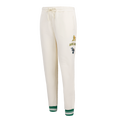 MLB OAKLAND ATHLETICS RETRO CLASSIC WOMEN'S SWEATPANT (EGGSHELL/ KELLY GREEN)