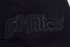 MLB PHILADELPHIA PHILLIES NEUTRAL HAUT EN JERSEY DE COTON À ÉPAULES TOMBANTES POUR HOMME (NOIR)