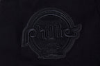 MLB PHILADELPHIA PHILLIES NEUTRAL HAUT EN JERSEY DE COTON À ÉPAULES TOMBANTES POUR HOMME (NOIR)