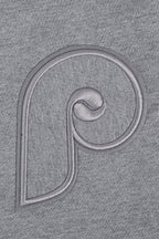 MLB PHILADELPHIA PHILLIES NEUTRAL MEN'S  CJ DROP SHOULDER TOP (DARK HEATHER GRAY)