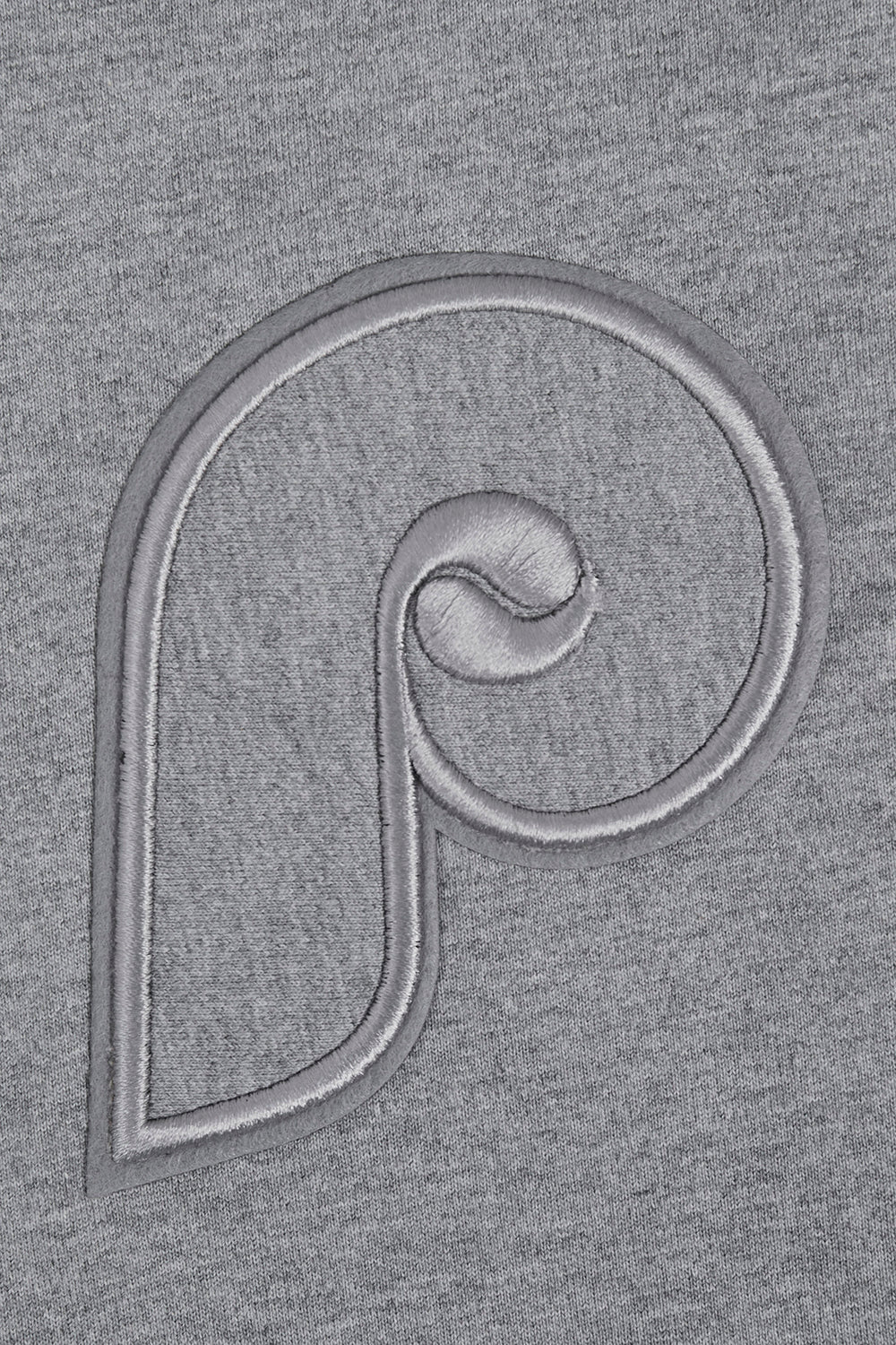 MLB PHILADELPHIA PHILLIES NEUTRAL MEN'S  CJ DROP SHOULDER TOP (DARK HEATHER GRAY)