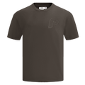 MLB PHILADELPHIA PHILLIES NEUTRAL HAUT EN JERSEY DE COTON À ÉPAULES TOMBANTES POUR HOMME (TAUPE FONCÉ)