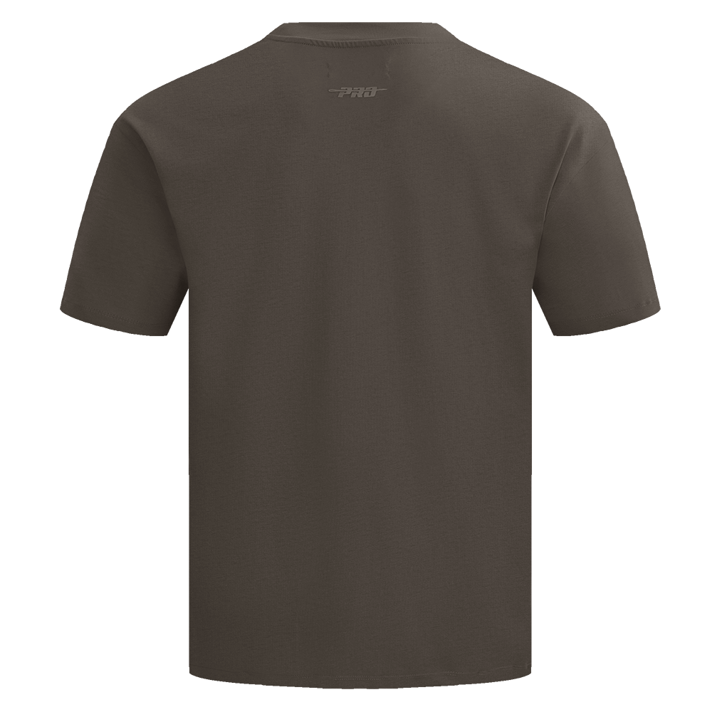 MLB PHILADELPHIA PHILLIES NEUTRAL HAUT EN JERSEY DE COTON À ÉPAULES TOMBANTES POUR HOMME (TAUPE FONCÉ)