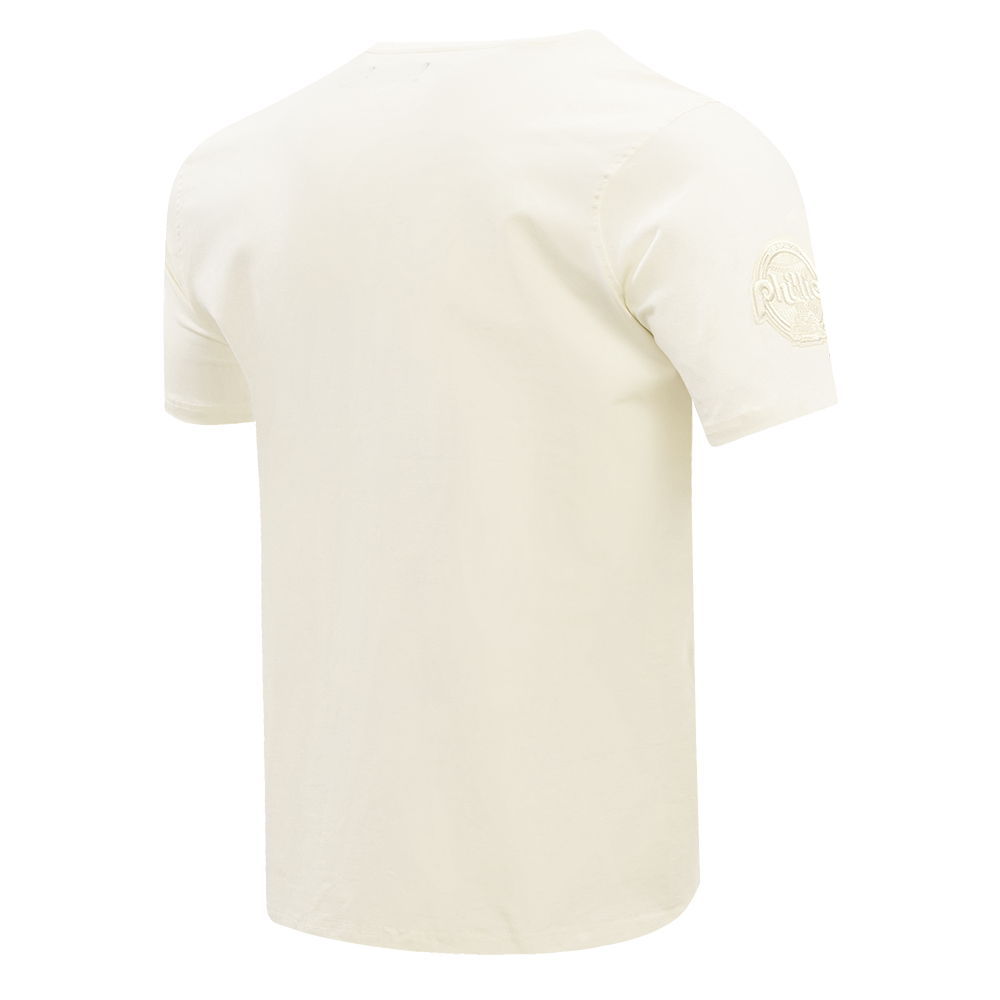 MLB PHILADELPHIA PHILLIES NEUTRAL DROP SHOULDER MEN'S TOP (EGGSHELL)