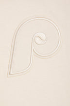 MLB PHILADELPHIA PHILLIES NEUTRAL DROP SHOULDER MEN'S TOP (EGGSHELL)